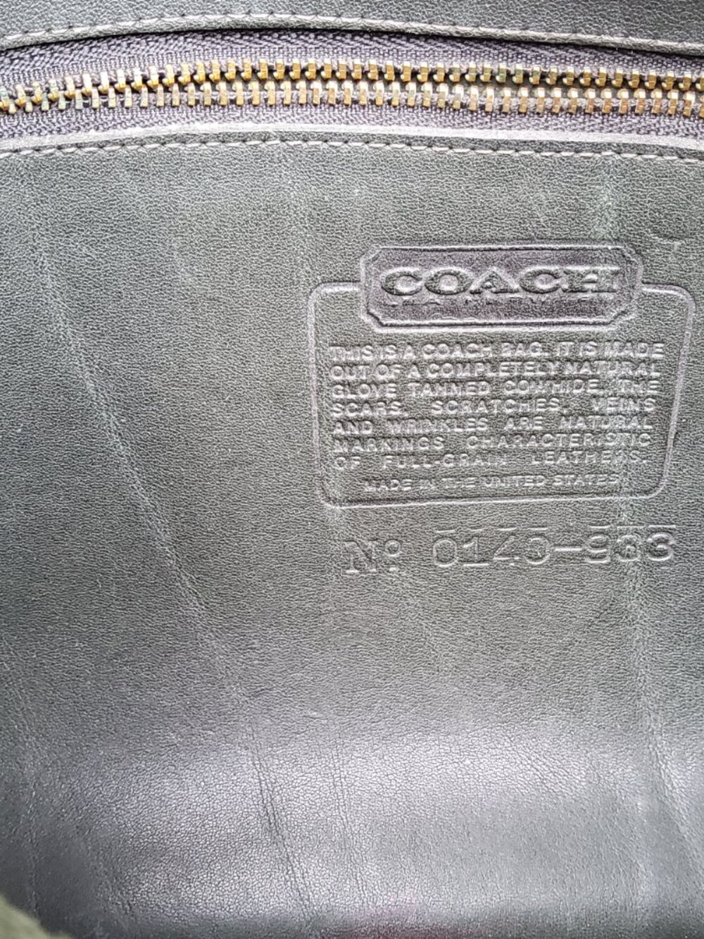 Vintage Coach Classic Hobo Spectator 6855 in Forest Green and Tabac - Picture 11 of 13